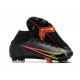 Zapatos de Fútbol Nike Mercurial Superfly 8 Elite FG Negro Rojo