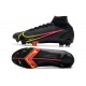 Zapatos de Fútbol Nike Mercurial Superfly 8 Elite FG Negro Rojo