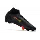 Zapatos de Fútbol Nike Mercurial Superfly 8 Elite FG Negro Rojo