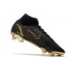 Zapatos de Fútbol Nike Mercurial Superfly 8 Elite FG Negro Oro