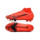 Zapatos de Fútbol Nike Mercurial Superfly 8 Elite FG Rojo Negro