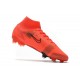 Zapatos de Fútbol Nike Mercurial Superfly 8 Elite FG Rojo Negro