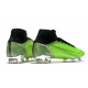 Nike Mercurial Superfly VIII Elite DF FG Verde Negro Plata