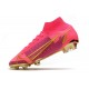 Zapatos de Fútbol Nike Mercurial Superfly 8 Elite FG Rojo Negro Oro