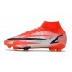 Nike Superfly 8 Ronaldo CR7 Elite FG Chile Rojo Negro Blanco Naranja