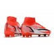 Nike Superfly 8 Ronaldo CR7 Elite FG Chile Rojo Negro Blanco Naranja