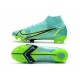 Nike Mercurial Superfly VIII Elite DF FG Turquesa Lima