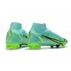 Nike Mercurial Superfly VIII Elite DF FG Turquesa Lima