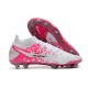 Nike Phantom GT Elite Dynanic Fit FG Blanco Rosa