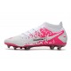 Nike Phantom GT Elite Dynanic Fit FG Blanco Rosa