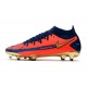 Nike Phantom GT Elite Dynanic Fit FG Naranja Oro Azul