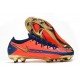 Botas de Fútbol Nike Phantom GT Elite FG Naranja Oro Azul