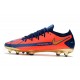 Botas de Fútbol Nike Phantom GT Elite FG Naranja Oro Azul