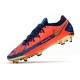 Botas de Fútbol Nike Phantom GT Elite FG Naranja Oro Azul