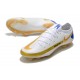 Botas de Fútbol Nike Phantom GT Elite FG Blanco Oro Azul