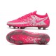 Botas de Fútbol Nike Phantom GT Elite FG Rosa Blanco