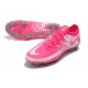 Botas de Fútbol Nike Phantom GT Elite FG Rosa Blanco