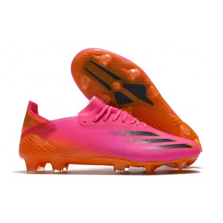 Zapatos adidas X Ghosted.1 FG Rosa Negro Naranja