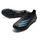 Zapatos adidas X Ghosted.1 FG Negro Cyan Gris