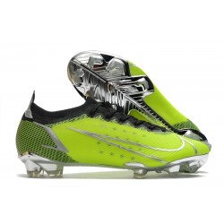 Bota Nike Mercurial Vapor XIV Elite FG Verde Negro Plata