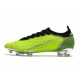 Bota Nike Mercurial Vapor XIV Elite FG Verde Negro Plata