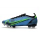 Bota Nike Mercurial Vapor XIV Elite FG Turquesa Lima