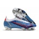 Bota Nike Mercurial Vapor XIV Elite FG Azul Plata Rojo