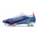 Bota Nike Mercurial Vapor XIV Elite FG Azul Plata Rojo