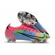 Bota Nike Mercurial Vapor XIV Elite FG Azul Rosa Verde