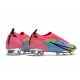 Bota Nike Mercurial Vapor XIV Elite FG Azul Rosa Verde