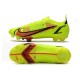 Nike Mercurial Vapor 14 Elite FG Volt Carmesí Negro