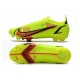 Nike Mercurial Vapor 14 Elite FG Volt Carmesí Negro