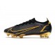 Nike Mercurial Vapor 14 Elite FG Negro Oro