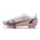 Nike Mercurial Vapor 14 Elite FG Blanco Negro Carmesí