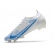 Nike Mercurial Vapor 14 Elite FG Blanco Azul