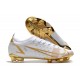 Nike Mercurial Vapor 14 Elite FG Blanco Oro