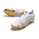 Nike Mercurial Vapor 14 Elite FG Blanco Oro