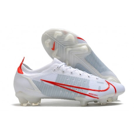 Nike Mercurial Vapor 14 Elite FG Blanco Rojo