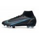 Nike Mercurial Superfly VIII Elite DF FG Negro Gris Hierro