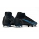 Nike Mercurial Superfly VIII Elite DF FG Negro Gris Hierro