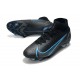 Nike Mercurial Superfly VIII Elite DF FG Negro Gris Hierro