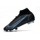 Nike Mercurial Superfly VIII Elite DF FG Negro Gris Hierro