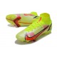 Nike Mercurial Superfly VIII Elite DF FG Volt Carmesí Negro