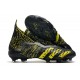 Zapatillas adidas Predator Freak+ FG Negro Amarillo