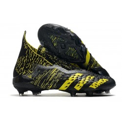 Zapatillas adidas Predator Freak+ FG Negro Amarillo