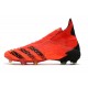 Zapatillas adidas Predator Freak+ FG Rojo Negro Rojo Solar