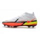 Botas Nike Phantom GT2 Elite DF FG Blanco Carmesí Volt