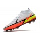 Botas Nike Phantom GT2 Elite DF FG Blanco Carmesí Volt