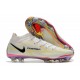 Botas Nike Phantom GT2 Elite DF FG Blanco Negro Carmesí Rosa