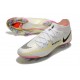 Botas Nike Phantom GT2 Elite DF FG Blanco Negro Carmesí Rosa